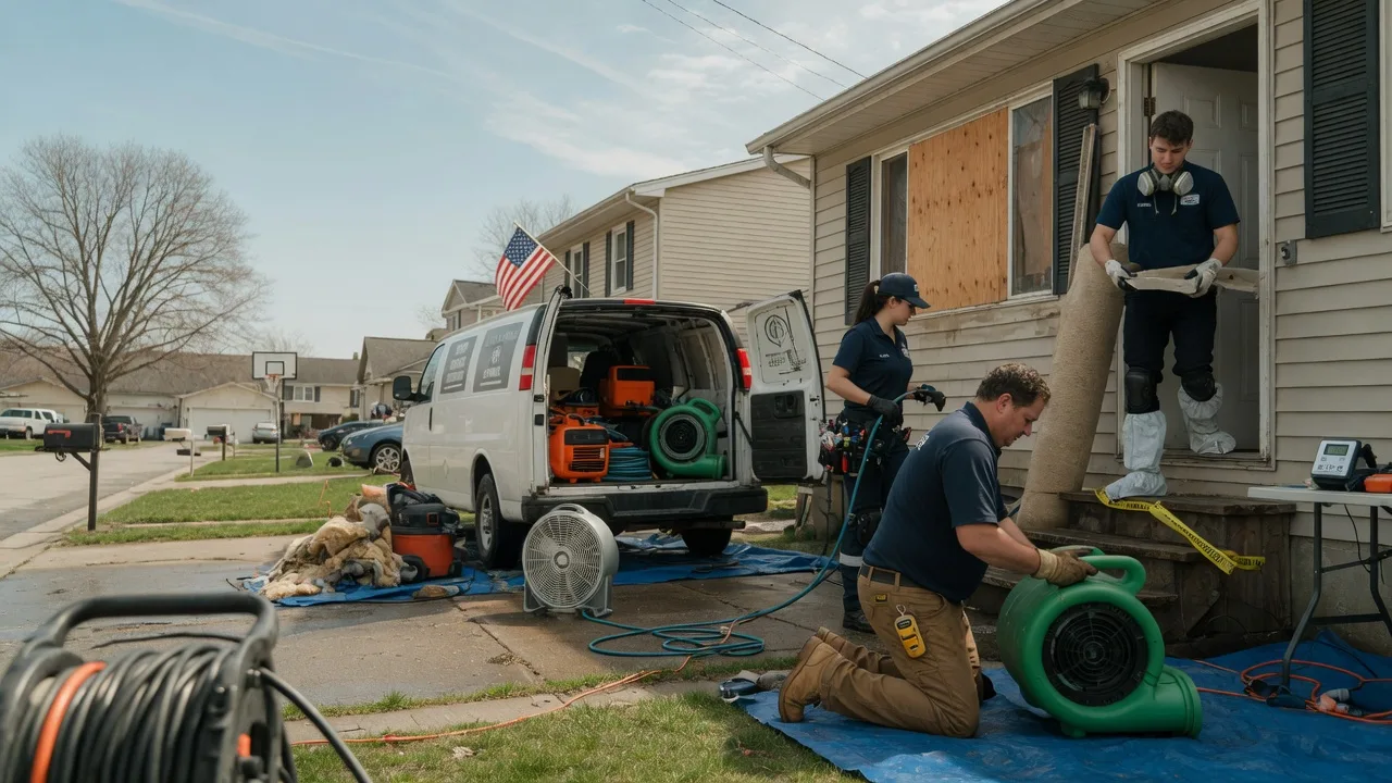 Water Damage Restoration in Green Springs, OH near me